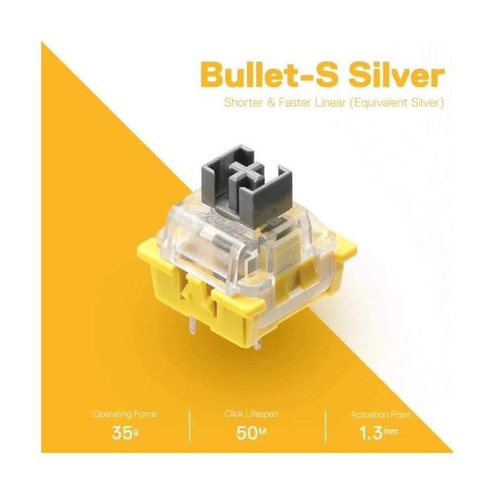 KIT SWITCHE REDRAGON (A113F) BULLET S