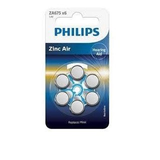 PILAS DE AUDIFONOS ZA675 X6