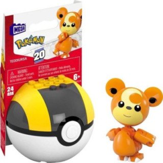 Mega Pokemon Teddiursa Building Toy Kit - 24pc