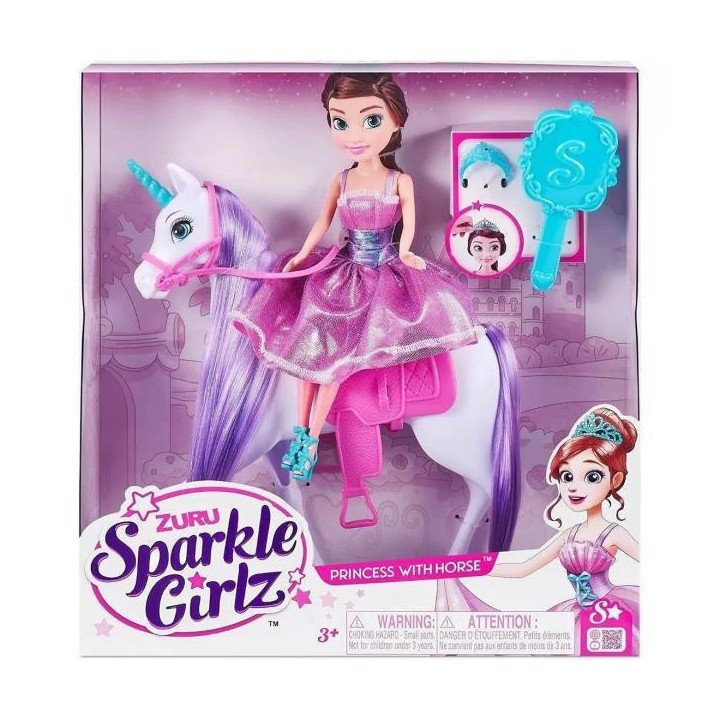 Zuru Sparkle Girlz Princesa con caballo