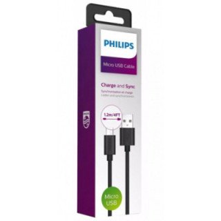 CABLE PHILIPS USB A MICRO USB 1.2M
