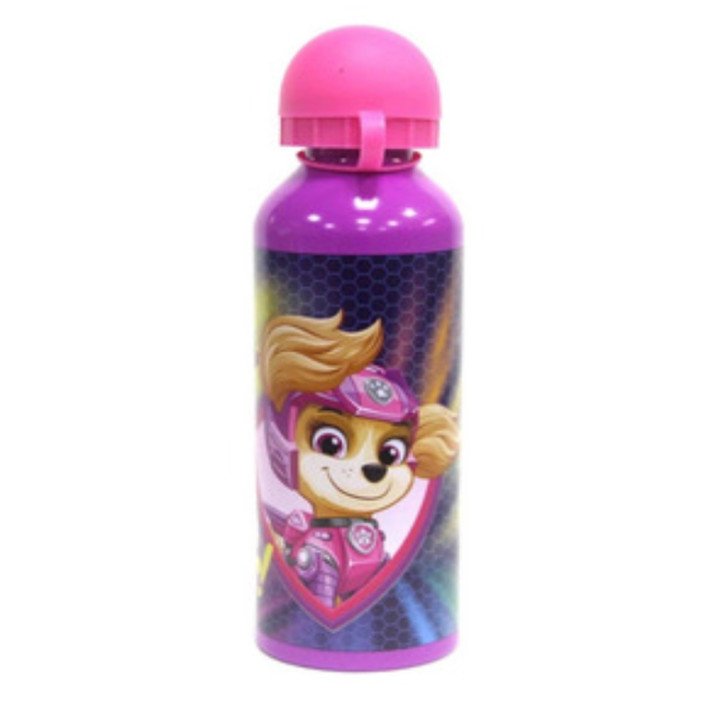 Botella De Aluminio 500 ml Paw Patrol Niña