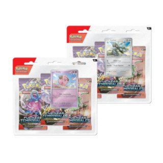 Pokémon — Escarlata y Púrpura: Fuerzas Temporales - 3-Pack Blister en Español