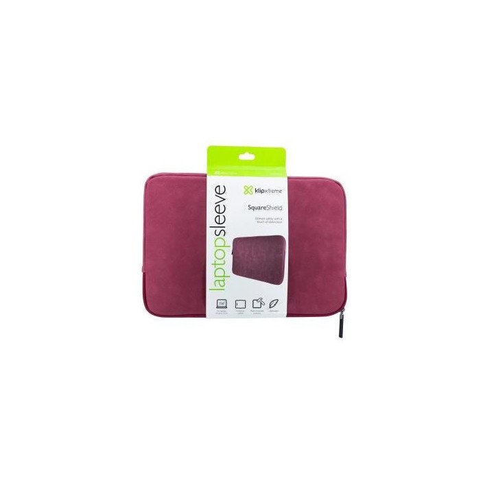 Funda de Gamuza para Laptop SquareShield Pink - KNS-220PK