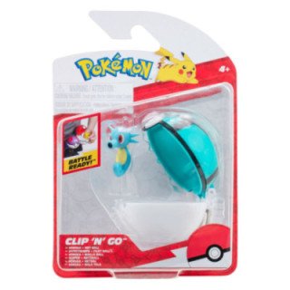 Pokémon Clip 'N' Go Horsea and Net Ball Play Set, 2 pieces