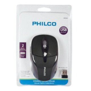 MOUSE OPTICO INAL. PHILCO NEGRO