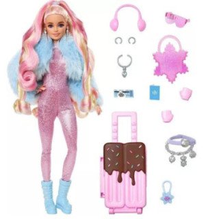 Barbie Extra Fly Muñeca Look De Inverno C/ Accesorios