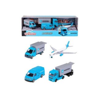 SET MAJORETTE MAERSK 4 PIECES GIFTPACK