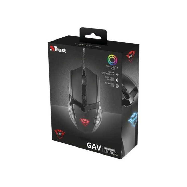 MOUSE GAMER ALÁMBRICO USB TRUST ( GAV GXT-101 )