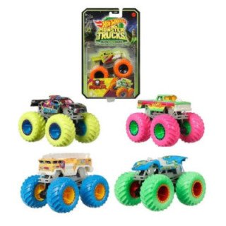 HOT WHEELS MONSTER TRUCKS GLOW SURTIDO 1:64
