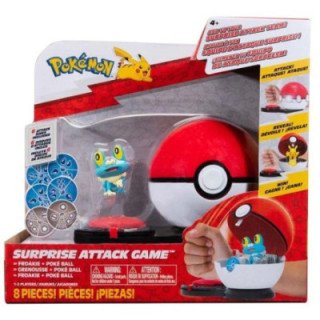 Pokemon Froakie & Poke Ball Surprise Attack Battle Game