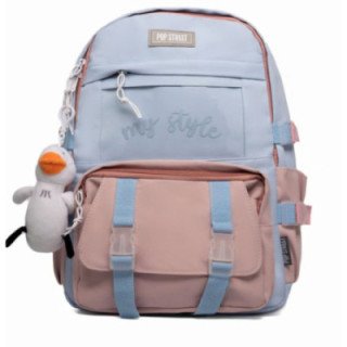 Mochila Pop Street Street Day-Window Pink