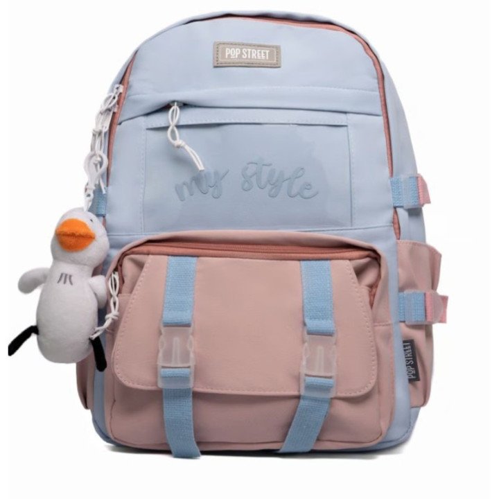 Mochila Pop Street Street Day-Window Pink