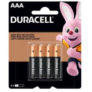 PILA DURACELL AAA 4 PILAS