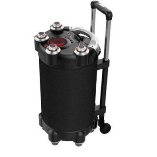 Parlante Bazzoka Fujitel Bluetooth C Ruedas Portable