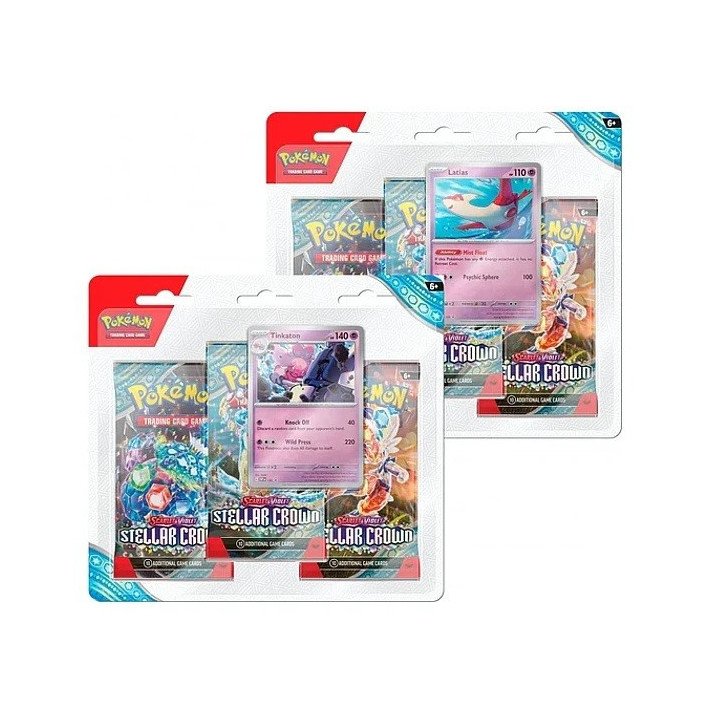 Juego de Mesa – Pokemon TCG – Scarlet & Violet – Stellar Crown (Corona Astral)