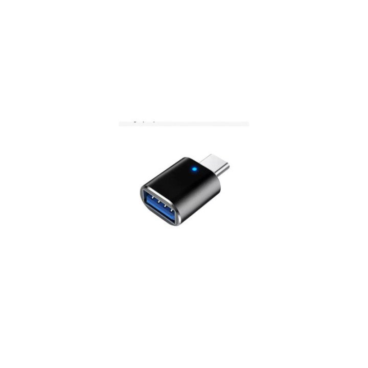 Adaptador Ulink usb-c macho tipo c a usb hembra plateado