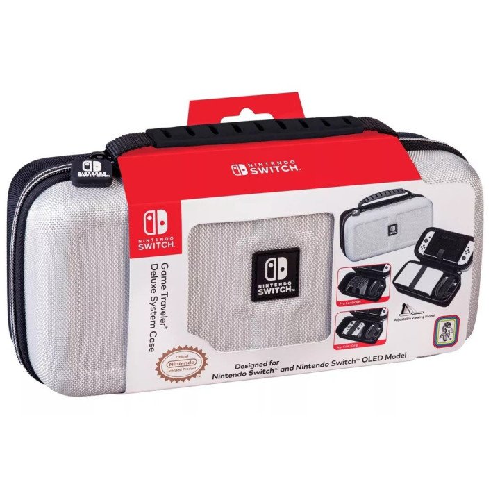 Estuche Traveler Deluxe Case - Switch Blanco OLED