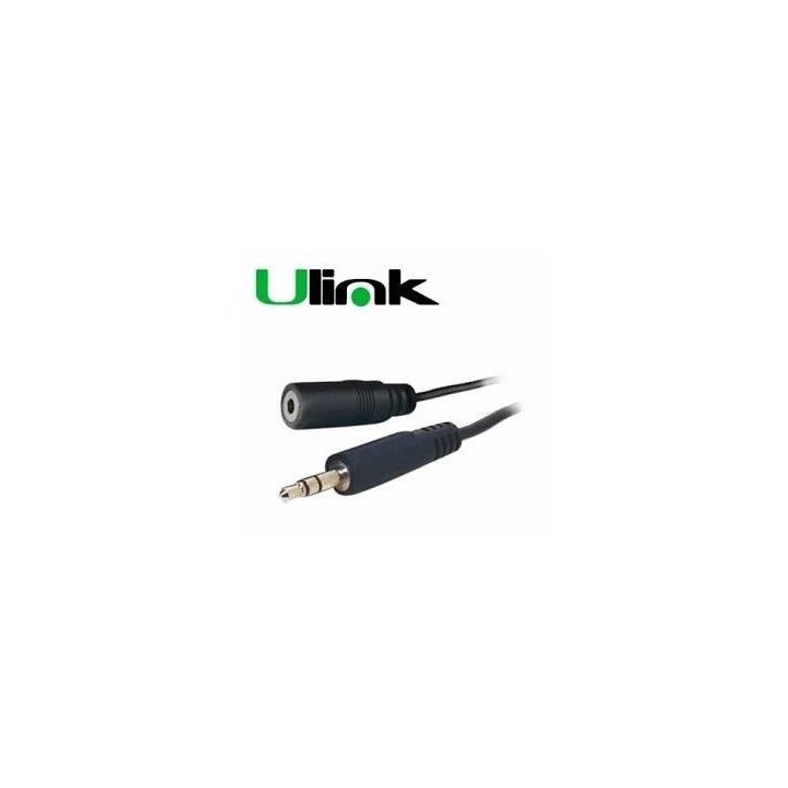 CABLE DE AUDIO 3.5MM A 3.5 MM (M-H) 1.5M ULINK