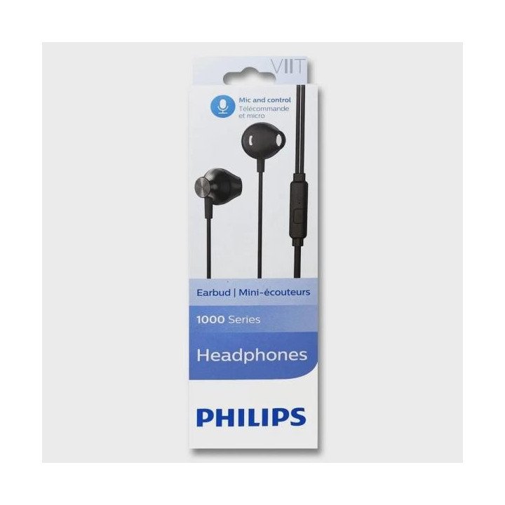 Audifonos Philips On Ear Manos Libres TAUE101KB00 Negro
