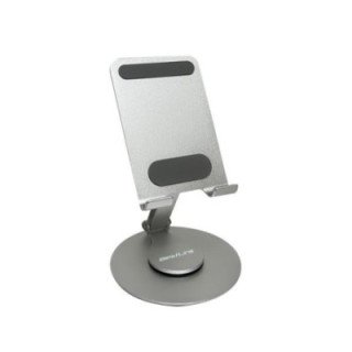 Soporte universal de aluminio para smartphone con rotacion y altura / mod. BL-HDR60