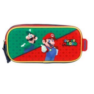 ESTUCHE LAPICES ORIGINAL INFANTIL LAPICES MARIO & LUIGI