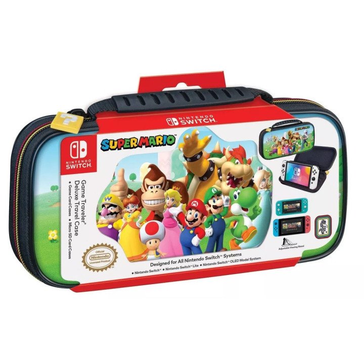 Nintendo Switch Game Traveler Deluxe Travel Case - Super Mario