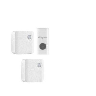 TIMBRE INALAMBRICO DOBLE FUJITEL 70M BLANCO