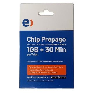 CHIP ENTEL PREPAGO