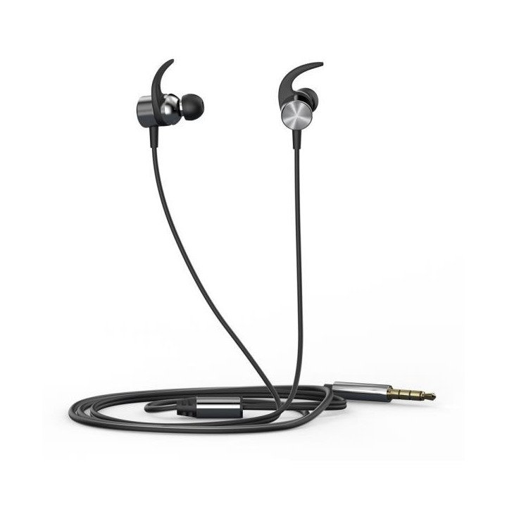 Audífono In-Ear HP DHH-3114 Metalico Negro Jack 3.5mm