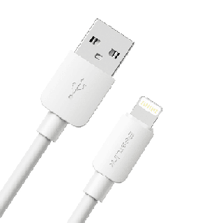 Cable Lightning Color Blanco 2.4A - 20W