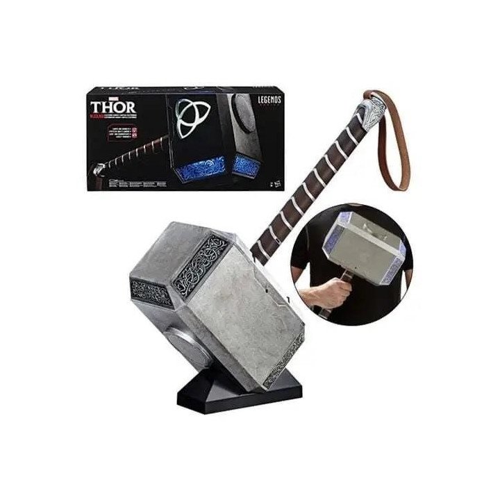 Marvel Legends Thor Mjolnir Hammer Electronic Prop Replica BY HASBRO