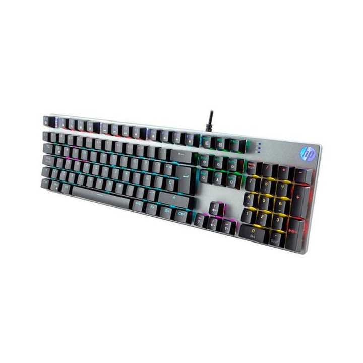 TECLADO MECANICO SILVER GK400F RGB