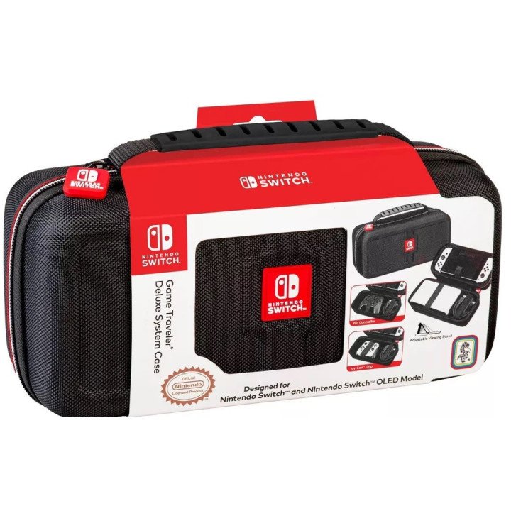 Estuche Traveler Deluxe Case - Switch Negro OLED