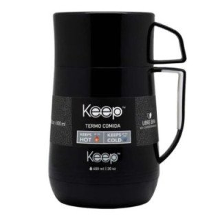 Keep Termo de Comida 600 ml Negro