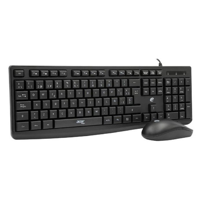 COMBO TECLADO + MOUSE ACER NEGRO