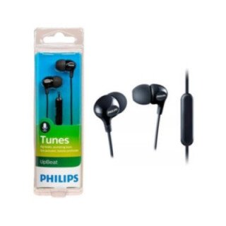 AUDIFONO C/MICROFONO PHILIPS IN-EAR 3.5MM BASS BLACK