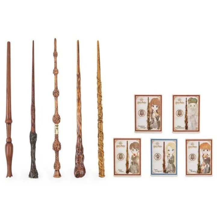 HARRY POTTER VARITA MAGICA C/TARJETA DE HECHIZO