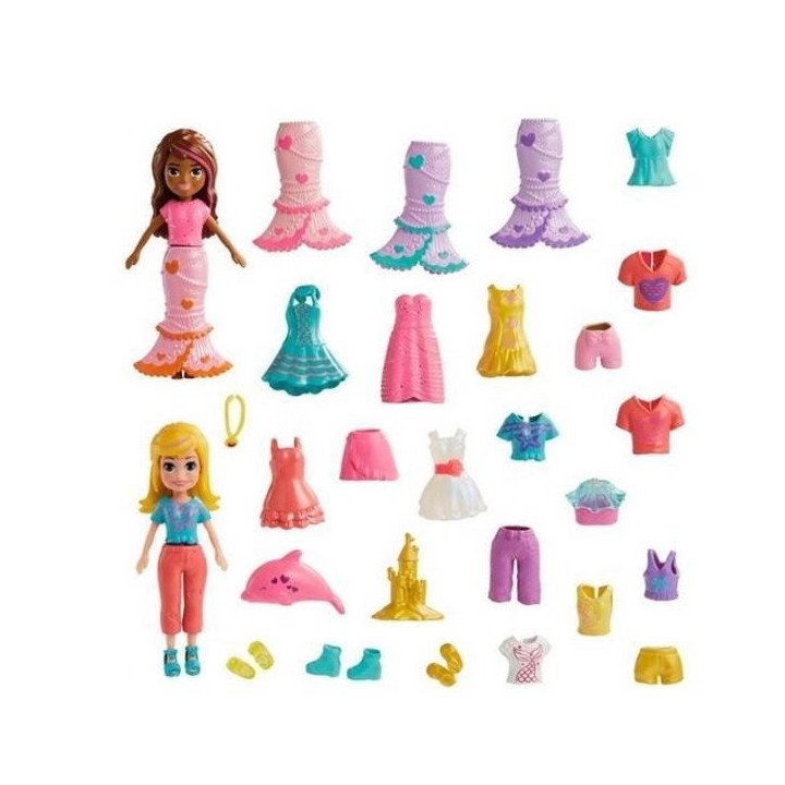 Mattel Polly Pack Seashine Sirena