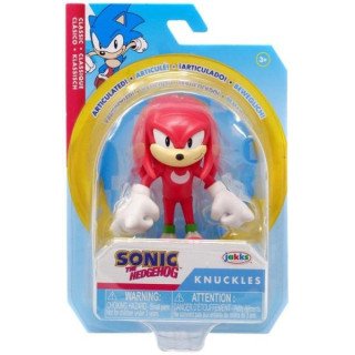 Mini figura de Sonic The Hedgehog Knuckles de 2,5 pulgadas