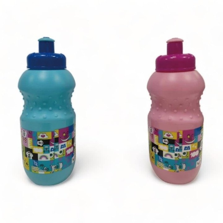 DISNEY 100 AÑOS BOTELLA SPORT PINK/BLUE 300ML