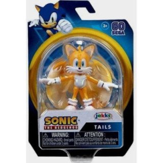 JAKKS PACIFIC Sonic The Hedgehog Figura de acción 2.5 pulgadas Tails Juguete coleccionable