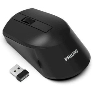 MOUSE INALAMBRICO 2.4GHZ 7374 NEGRO PHILIPS