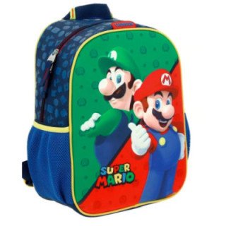 mochila pequeña infantil niño super mario bros