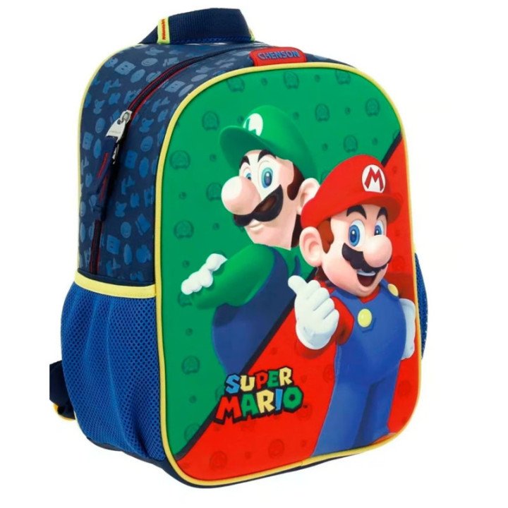 mochila pequeña infantil niño super mario bros