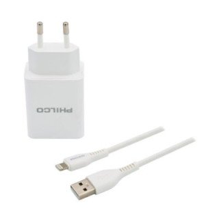 CARGADOR DE PARED 2.1 A DOBLE IPHONE R1090