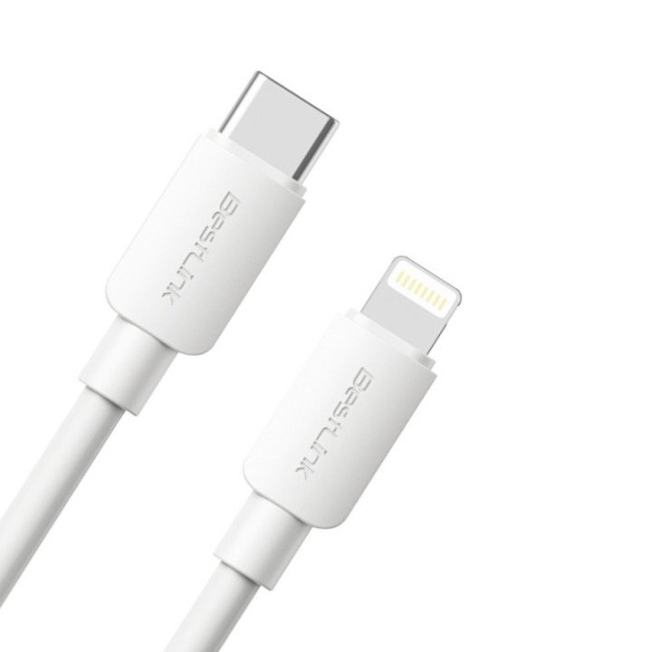 Cable de carga USB-C a Lightning 27W PVC 1M