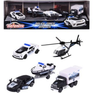 Majorette Police Force Cars Giftpack, 4pcs.