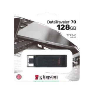 PENDRIVE USB TIPO-C KINGSTON 128GB 3.2 DATATRAVELER 70