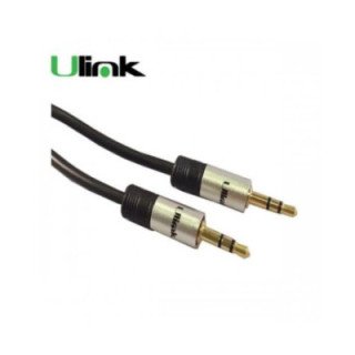 CABLE AUXILIAR AUDIO 3.5 JACK 1.8MT ALTA FIDELIDAD ULINK